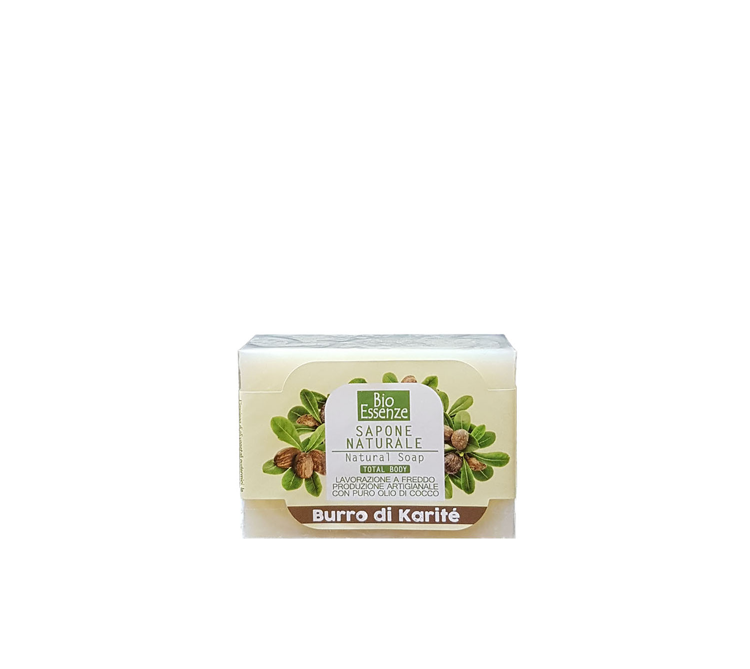 Sapone-naturale-Burro-di-karite-Bioessenze-1 SAPONE NATURALE AL BURRO DI KARITÈ - immagine 1
