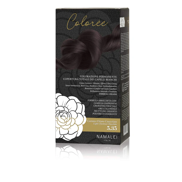 na5.35 CASTANO CHIARO CIOCCOLATO 5.35 Colorazione Permanente Capelli 180ml - immagine 1