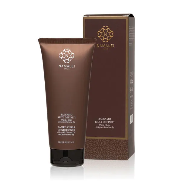 bari Balsamo Ricci Definiti Oliva e Lino con Provitamina B5 - immagine 1